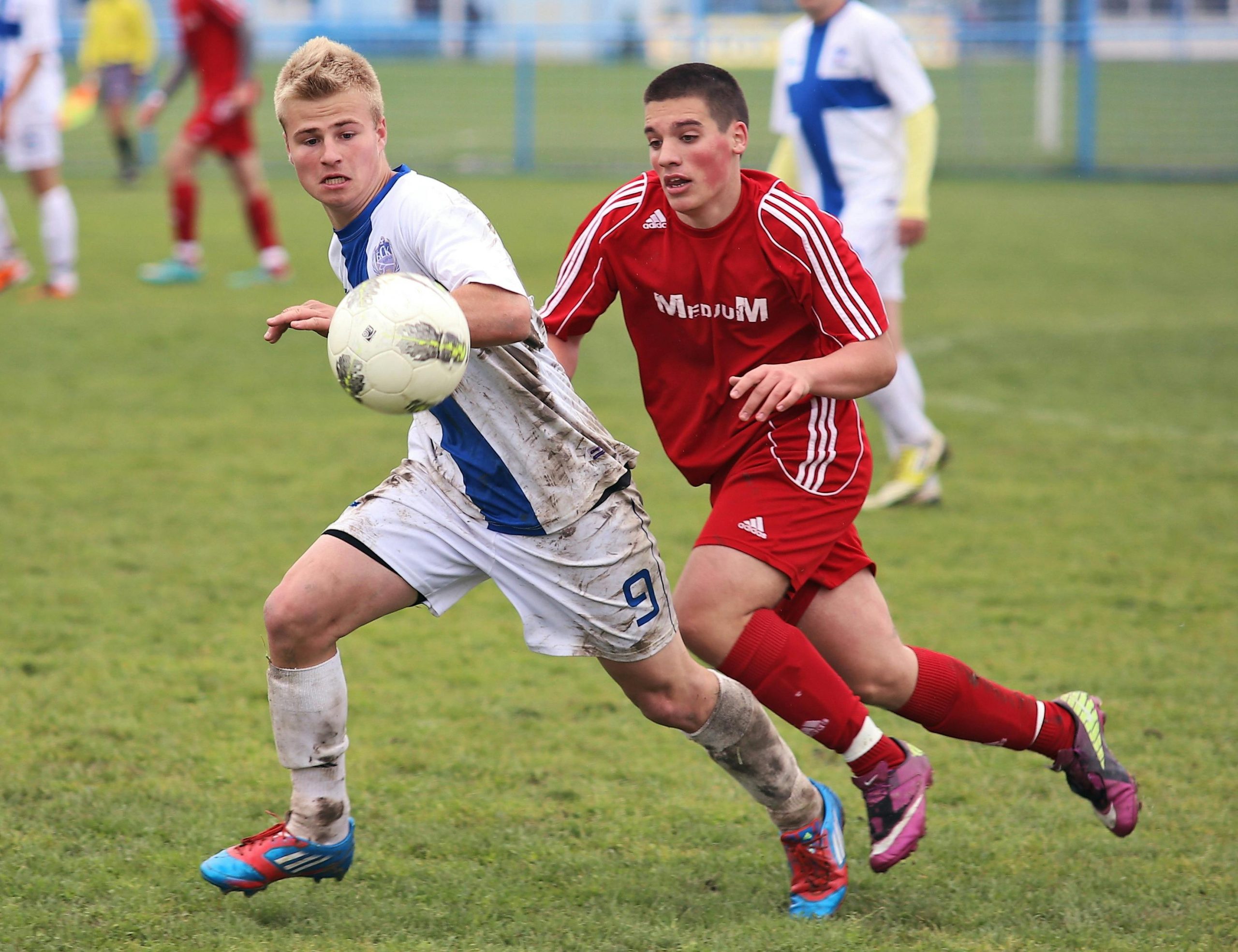 What should a soccer league website include?